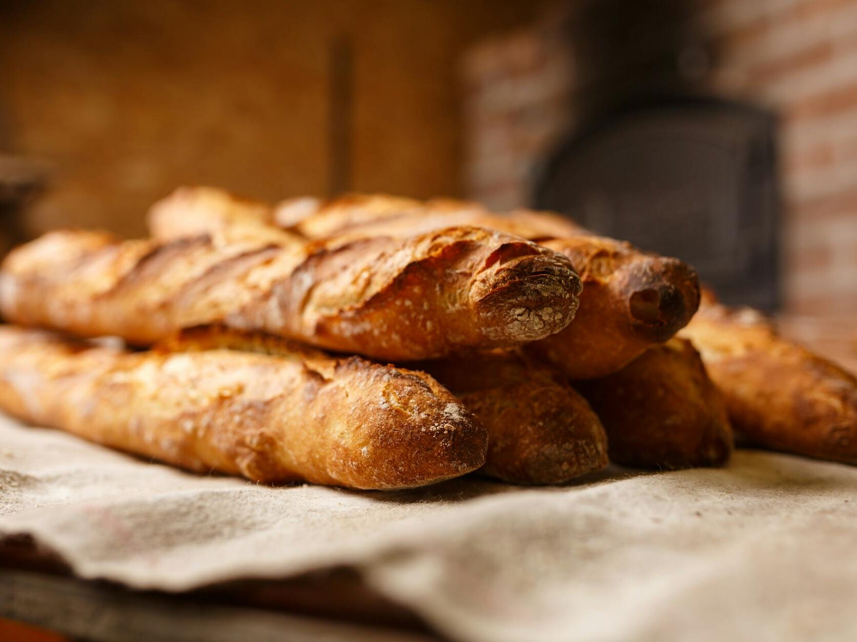 six baked breads